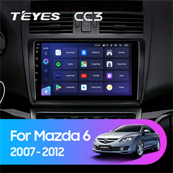 Штатная магнитола Mazda 6 Ⅱ GH (2007-2012) Teyes CC3 1952 - фото 6030