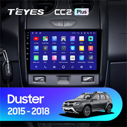 Штатная магнитола Renault Duster (2015-2018)  / LADA Largus 1 2021 Teyes CC2L Plus/CC2 Plus 1778 - фото 6537