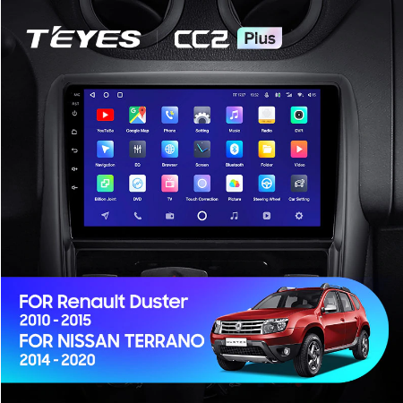 Штатная магнитола Renault Duster 1 (2010-2015)/Nissan Terrano (2014-2020) Teyes CC2L Plus/CC2 Plus 1981 - фото 6812