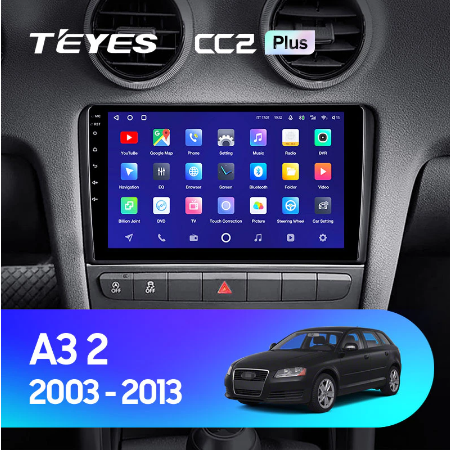 Штатная магнитола Audi A3 2 8P (2003-2013) / S3 2 (2006-2012) / RS3 1 (2011-2012) Teyes CC2L Plus/CC2 Plus 2014 - фото 7231