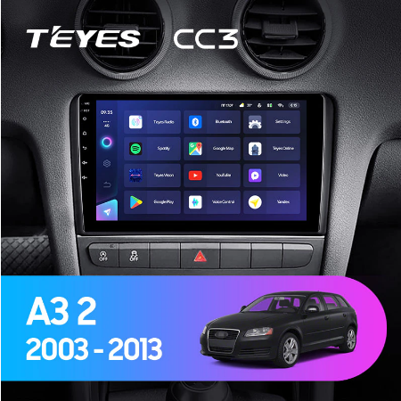 Штатная магнитола Audi A3 2 8P (2003-2013) / S3 2 (2006-2012) / RS3 1 (2011-2012) Teyes CC3 2015 - фото 7241