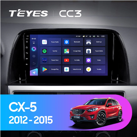 Штатная магнитола Mazda CX-5 (2012-2015) Teyes CC3 2061 - фото 7823