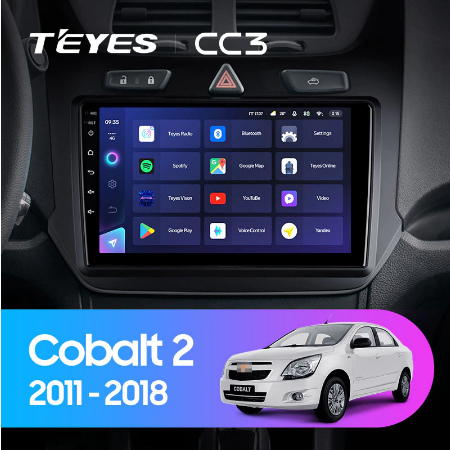 Штатная магнитола Chevrolet Cobalt 2 (2011-2018) Teyes CC3 2072 - фото 7951