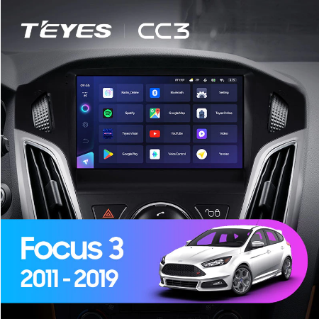 Штатная магнитола Ford Focus 3 (2011-2019) Teyes CC3 2077 - фото 8012