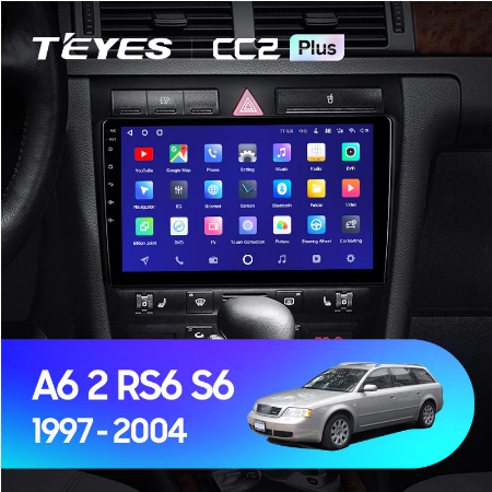 Штатная магнитола Audi A6 2 (1997-2004) / S6 2 (1999-2004) / RS6 1 (2002-2006) Teyes CC2L Plus/CC2 Plus 2131 - фото 8751