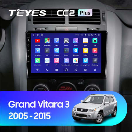 Штатная магнитола Suzuki Grand Vitara 3 (2005-2015) Teyes CC2L Plus/CC2 Plus 2270 - фото 9088