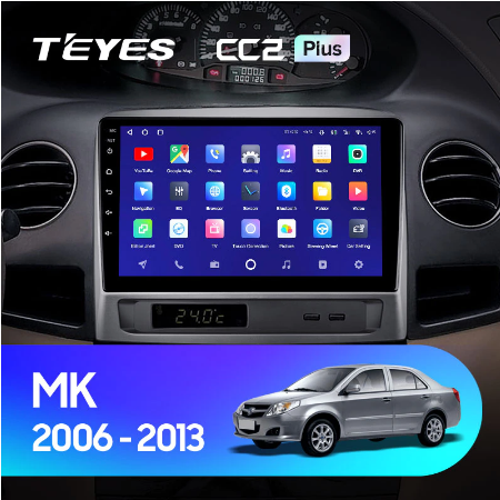 Штатная магнитола Geely MK 1 (2006-2013) Teyes CC2L Plus/CC2 Plus 2272 - фото 9107