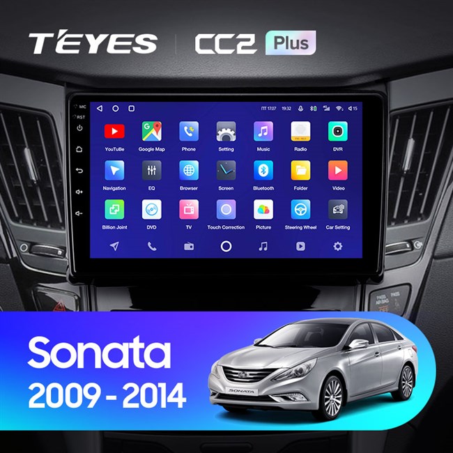 Штатная магнитола Hyundai Sonata 6 YF (2009-2014) Teyes CC2L Plus/CC2 Plus 2289 - фото 9341