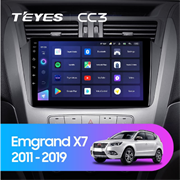 Штатная магнтола Geely Emgrand X7 1 GX7 EX7 2011-2019 Teyes CC3 1969