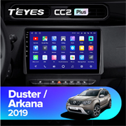 Штатная магнитола Renault Duster/Arkana 2019 Teyes CC2L Plus/CC2 Plus 1982