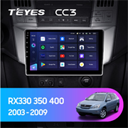 Штатная магнитола Lexus RX330/RX300/RX350/RX400H/Toyota harrier (2003-2009) Teyes CC3 2009