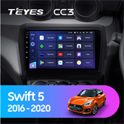 Штатная магнитола Suzuki Swift 5 (2016-2020) Teyes CC3 2033