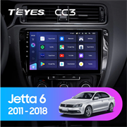 Штатная магнитола Volkswagen Jetta 6 (2011-2018) Teyes CC3 2075