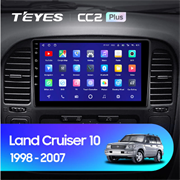 Штатная магнитола Toyota Land Cruiser 10 J100 100 (1998-2007) Teyes CC2L Plus/CC2 Plus 2130